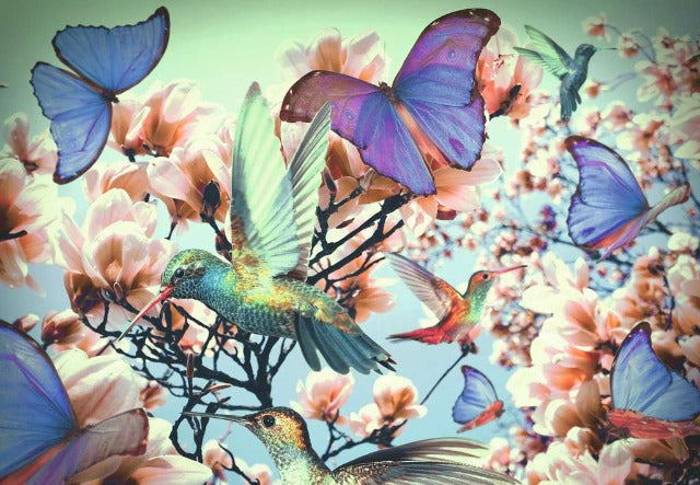Ravensburger Puzzle Moment 300 Piece, Hummingbirds - Treasure Island Toys