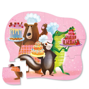 Crocodile Creek Puzzle Mini Shaped Sweet Treats, 12 Piece - Treasure Island Toys