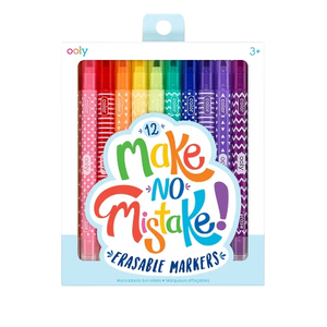 Ooly Make No Mistake Erasable Markers - Treasure Island Toys