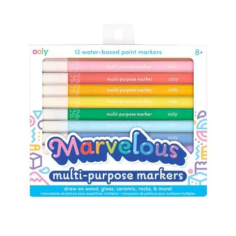 Ooly Marvelous Multi Purpose Paint Markers - Treasure Island Toys