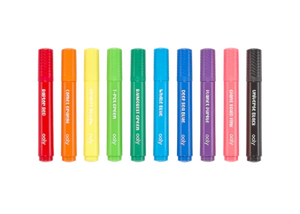 Ooly Big Bright Brush Markers - Treasure Island Toys