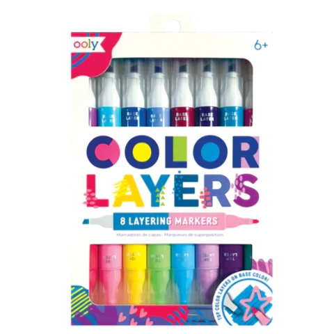 Ooly Color Layers Double-Ended Layering Makers - Treasure Island Toys