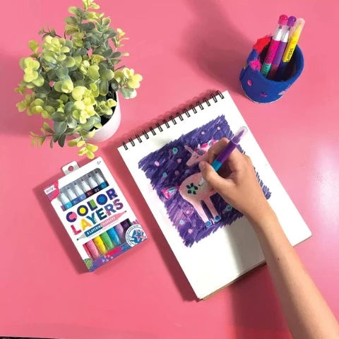 Ooly Color Layers Double-Ended Layering Makers - Treasure Island Toys