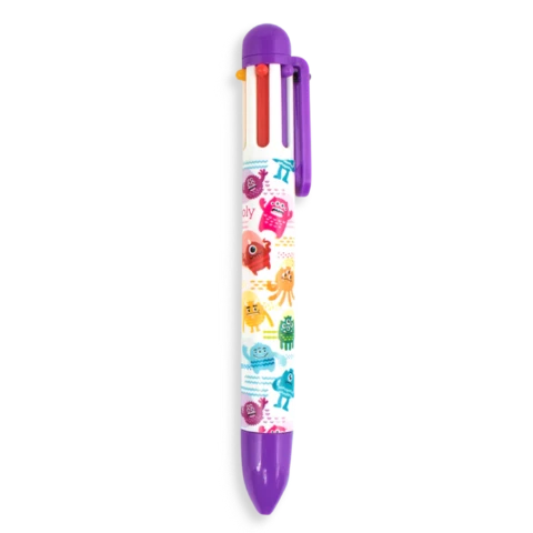 Ooly Monsters 6 Click Multi Color Pen - Treasure Island Toys