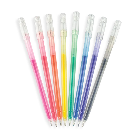 Ooly Radiant Writers Glitter Gel Pens - Treasure Island Toys