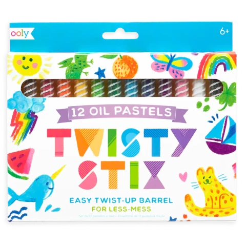 Ooly Twisty Stix Oil Pastels - Treasure Island Toys