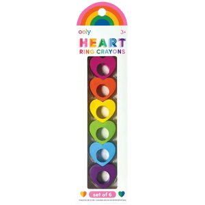 Ooly Heart Ring Crayons