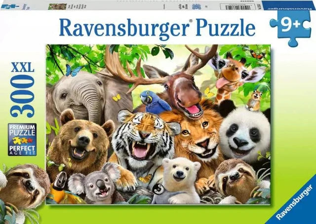 Ravensburger Puzzle 300 Piece XXL, Exotic Animal Selfie - Treasure Island Toys