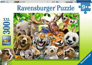 Ravensburger Puzzle 300 Piece XXL, Exotic Animal Selfie - Treasure Island Toys