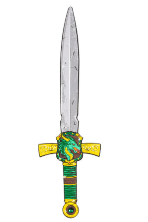 Great Pretenders Foam Sword - Green Dragon - Treasure Island Toys