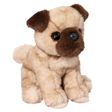 Douglas Cuddle Dog Puggie Pug, Mini - Treasure Island Toys
