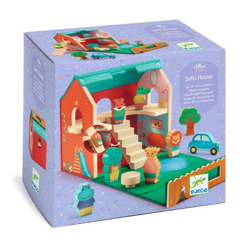 Djeco Toddler - Softi House - Treasure Island Toys