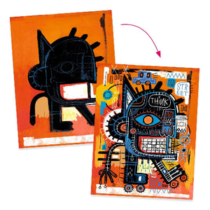 Djeco Art Kit - Inspired By Basquiat Brooklyn - Treasure Island Toys