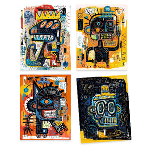 Djeco Art Kit - Inspired By Basquiat Brooklyn - Treasure Island Toys