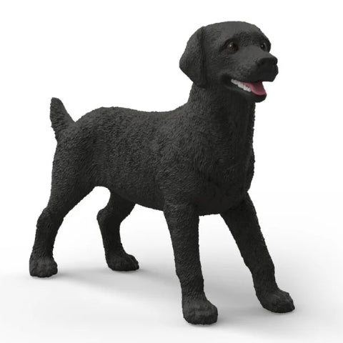 Schleich Dog Black Labrador Retriever Female - Treasure Island Toys