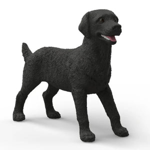 Schleich Dog Black Labrador Retriever Female - Treasure Island Toys