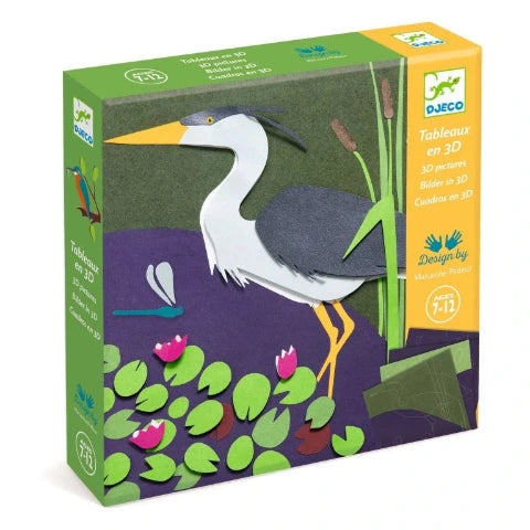 Djeco Art Kit - 3D Pictures By the Water - Treasure Island Toys