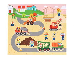 Petit Collage Mini Sticker Set Little Builders - Treasure Island Toys