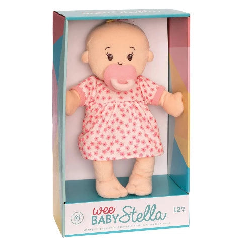 Wee Baby Stella Doll, Peach - Treasure Island Toys