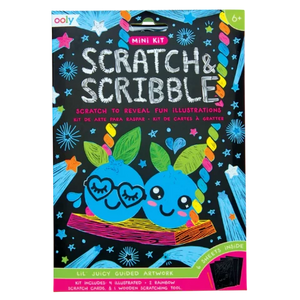 Ooly Mini Scratch & Scribble Lil' Juicy - Treasure Island Toys