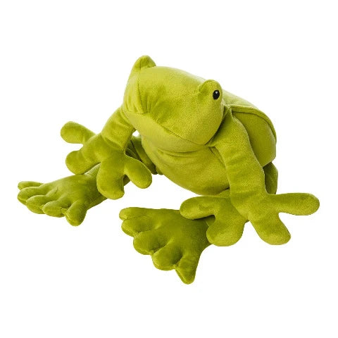 Manhattan Toys Velveteen Fidgety Frog - Treasure Island Toys