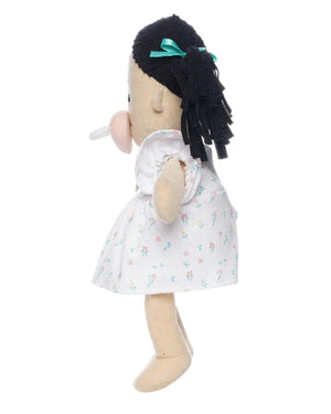 Love, Stella Doll Light Beige with Black Pigtails