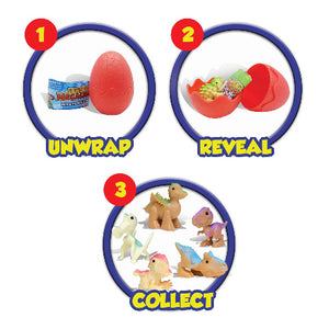 Junior Megasaur Dinosaur Egg Mystery, Series 2 - Treasure Island Toys