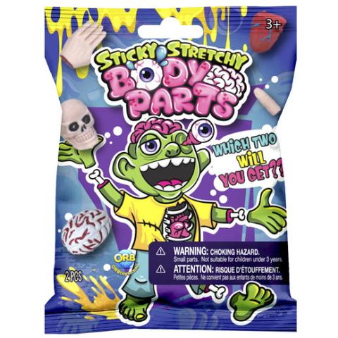 ORB Toys Sticky Stretchy Body Parts - Treasure Island Toys