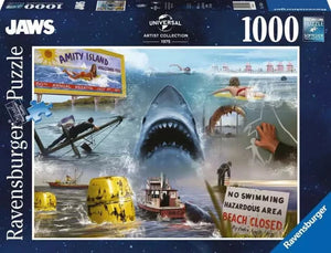 Ravensburger Puzzle 1000 Piece, Universal Vault Jaws