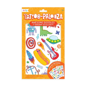 Ooly Tattoo-Palooza Awesome Doodles - Treasure Island Toys
