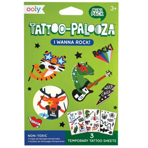 Ooly Tattoo-Palooza Mini I Wanna Rock! - Treasure Island Toys