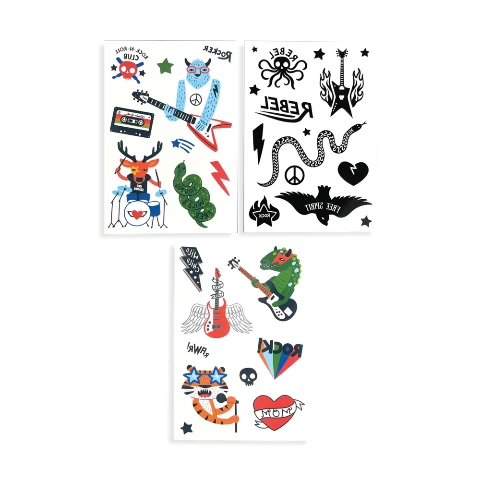 Ooly Tattoo-Palooza Mini I Wanna Rock! - Treasure Island Toys