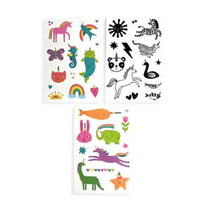 Ooly Mini Tattoo-Palooza Unicorn Party - Treasure Island Toys