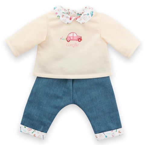 Corolle Fashion - Mon Premier Weekend in Paris T-Shirt & Jeans - Treasure Island Toys