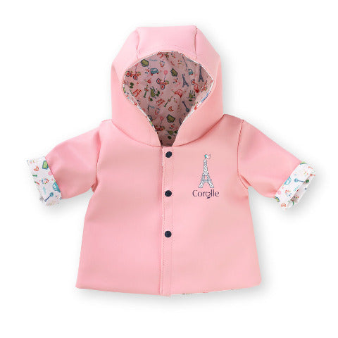 Corolle Fashion - Mon Premier Weekend in Paris Reversible Raincoat - Treasure Island Toys