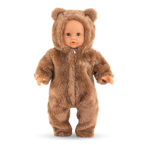 Corolle Fashion - Mon Premier Brown Bear Bunting - Treasure Island Toys