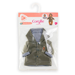 Corolle Fashion - Mon Premier Little Explorer Reversible Raincoat - Treasure Island Toys