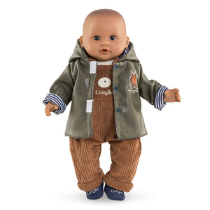 Corolle Fashion - Mon Premier Little Explorer Reversible Raincoat - Treasure Island Toys
