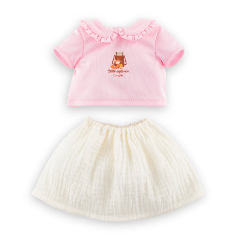 Corolle Fashion - Mon Premier Little Explorer T-Shirt & Skirt - Treasure Island Toys