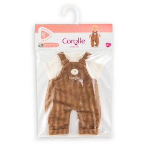 Corolle Fashion - Mon Premier Little Explorer Bear Overall & T-Shirt - Treasure Island Toys