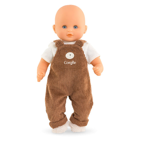 Corolle Fashion - Mon Premier Little Explorer Bear Overall & T-Shirt - Treasure Island Toys