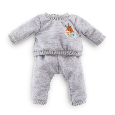 Corolle Fashion - Mon Premier Little Explorer Grey Jogging Suit - Treasure Island Toys