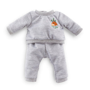 Corolle Fashion - Mon Premier Little Explorer Grey Jogging Suit - Treasure Island Toys