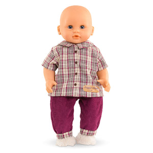 Corolle Fashion - Mon Premier Little Explorer Plaid Shirt & Pants - Treasure Island Toys