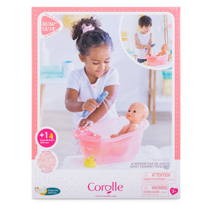 Corolle Doll Accessory - Mon Premier & Mon Grand Bathtub and Shower - Treasure Island Toys