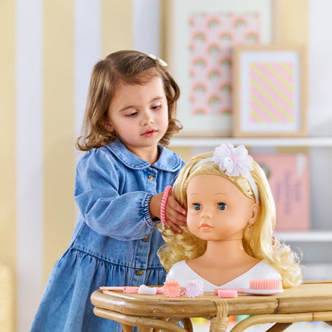 Corolle Doll - Hairstyling Head - Treasure Island Toys