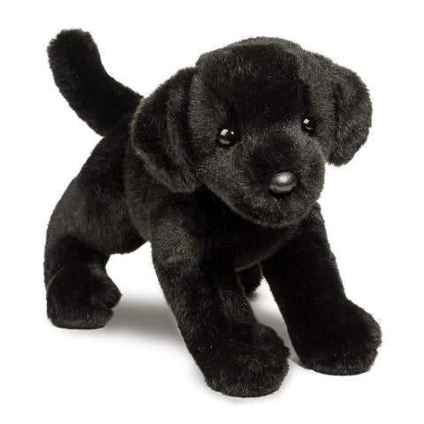 Douglas Cuddle Dog Brewster Black Lab - Treasure Island Toys