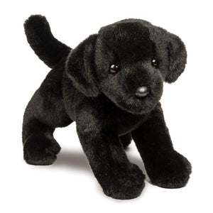 Douglas Cuddle Dog Brewster Black Lab - Treasure Island Toys