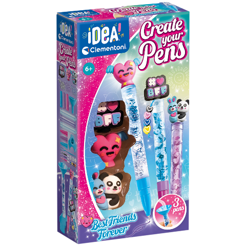 Clementoni Idea: Create Your Own Pens, BFFs - Treasure Island Toys