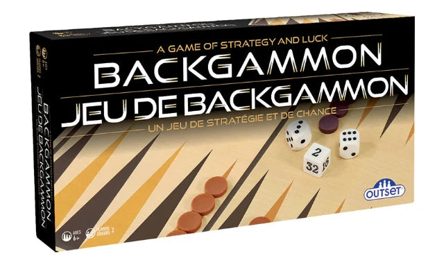 Backgammon Rac Backgammon - Treasure Island Toys